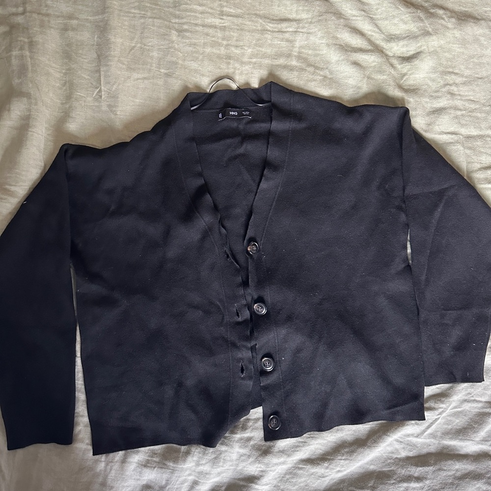 Mango Black Cardigan - Picture 2 of 3